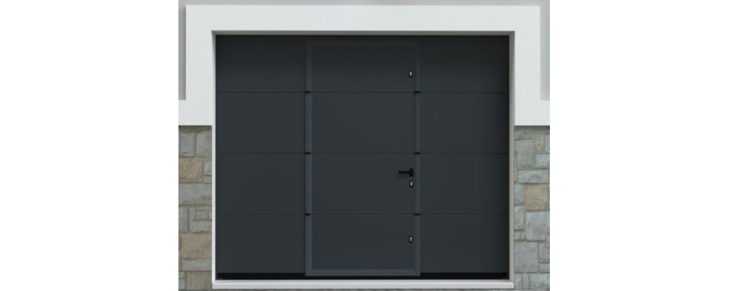 Porte sectionnelle industrielle sur mesure, prix en ligne | A2T
