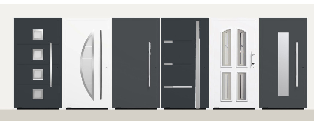 Porte d’entrée aluminium Hörmann ThermoSafe sur mesure | A2T