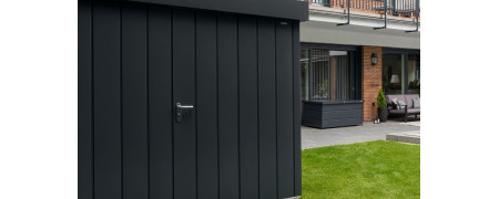 Abri de jardin acier Hörmann Juno sur mesure, prix en ligne | A2T