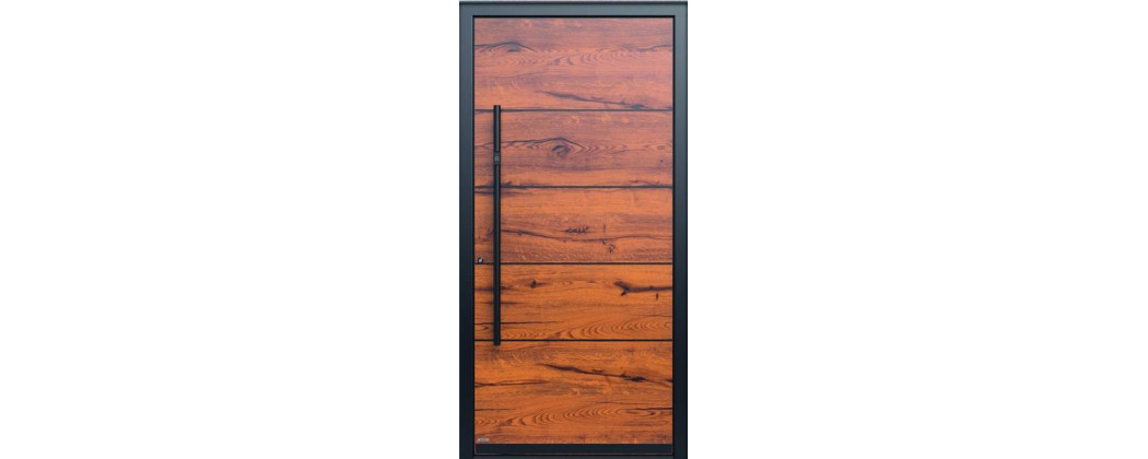 Porte d’entrée aluminium Pirnar Optimum sur mesure | A2T