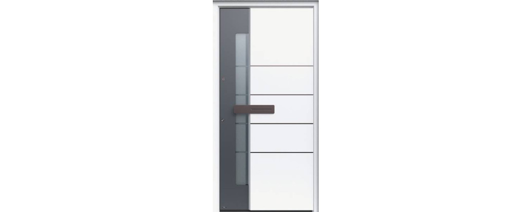 Porte d’entrée aluminium Pirnar Ultimum Multilevel sur mesure | A2T