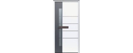 Porte d’entrée aluminium Pirnar Ultimum Multilevel sur mesure | A2T