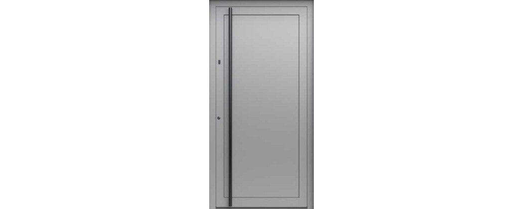 Porte d’entrée aluminium Pirnar Atrium sur mesure | A2T
