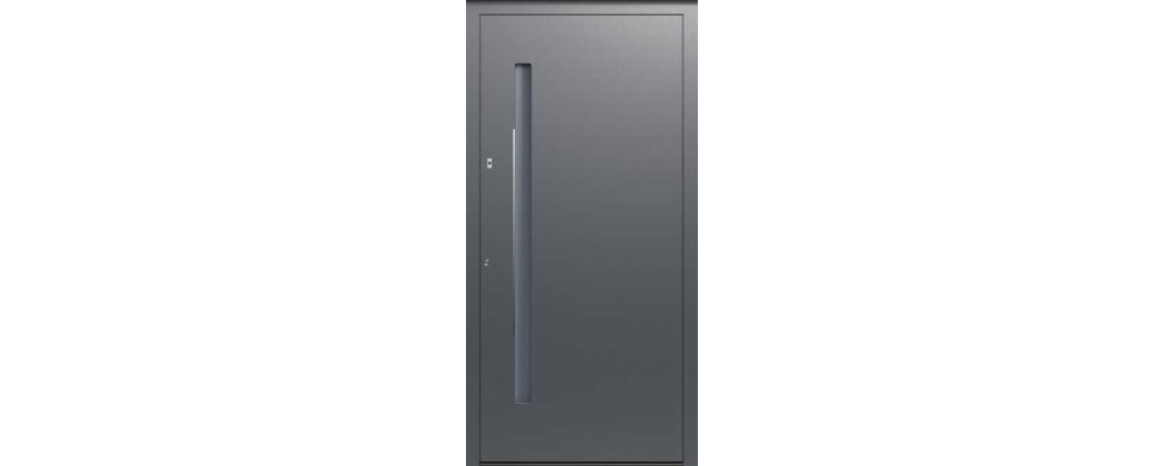 Porte d’entrée aluminium Pirnar Quantum sur mesure | A2T