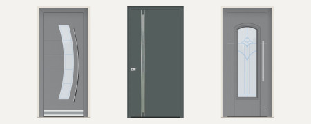 Porte d’entrée bois-alu Pirnar sur mesure | A2T