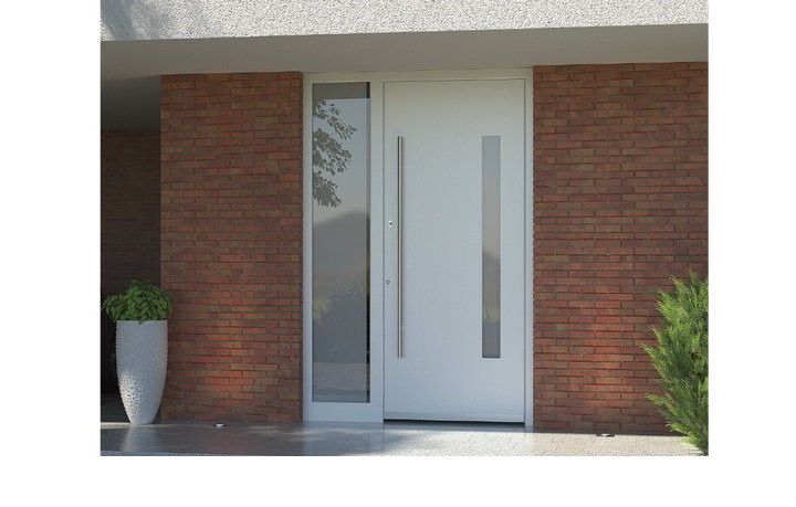 Porte d’entrée aluminium Caen Pirnar Q30