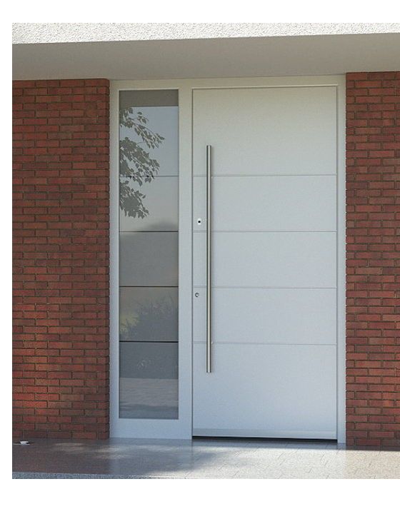 Porte d’entrée aluminium Cherbourg Pirnar Q20
