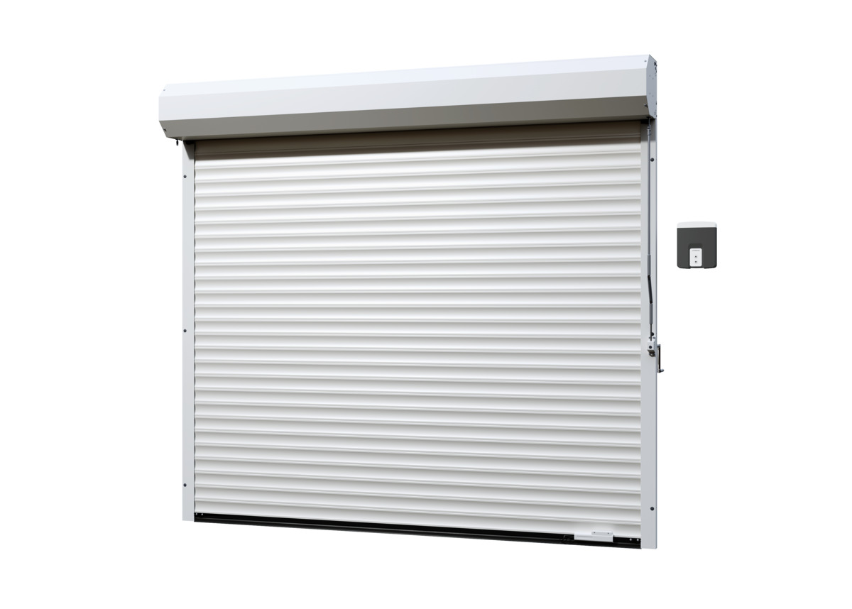 Porte de garage enroulable Hörmann RollMatic T à moteur tubulaire