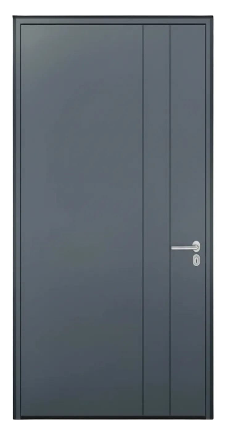 LISSE-407 2 RAINURES VERTICALES