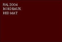 RAL 3004 BORDEAUX RED MAT