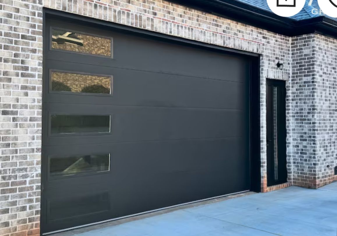 Porte de garage anthracite secteur Lorient
